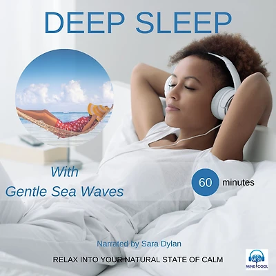Deep sleep meditation with Gentle Sea waves 60 minutes: RELAX INTO YOUR NATURAL STATE OF CALM