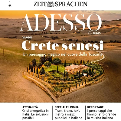Italienisch lernen Audio - Crete senesi: Adesso Audio 01/23