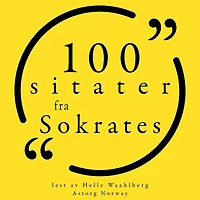 100 sitater fra Sokrates: Samling 100 sitater fra