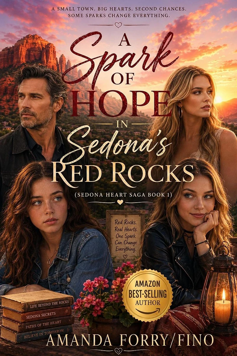 A Spark of Hope in Sedona's Red Rocks