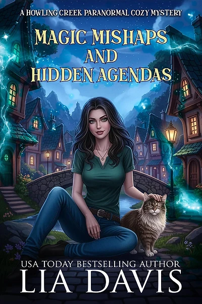 Magic Mishaps and Hidden Agendas (Howling Creek Paranormal Cozy Mysteries, #2)
