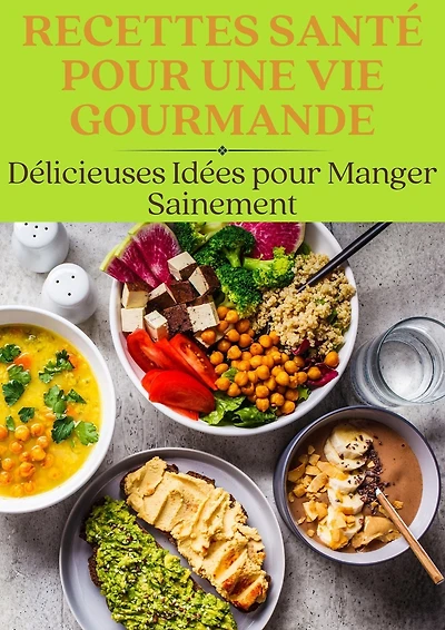 Recettes Santé pour une Vie Gourmande : Délicieuses Idées pour Manger Sainement (Nutrition)
