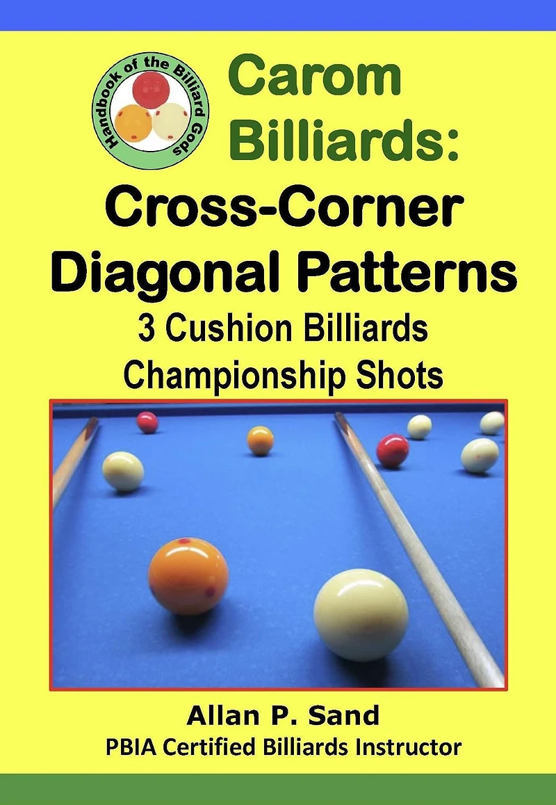 Carom Billiards: Cross-Corner Diagonal Patterns - 3-Cushion Billiards Championship Shots