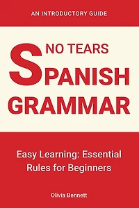 No Tears Spanish Grammar: Easy Learning: Essential Rules for Beginners