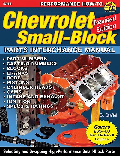 Chevrolet Small-Block Parts Interchange Manual - Rev Ed