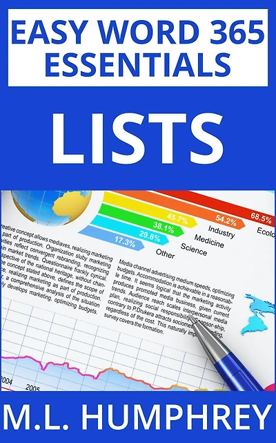 Word 365 Lists