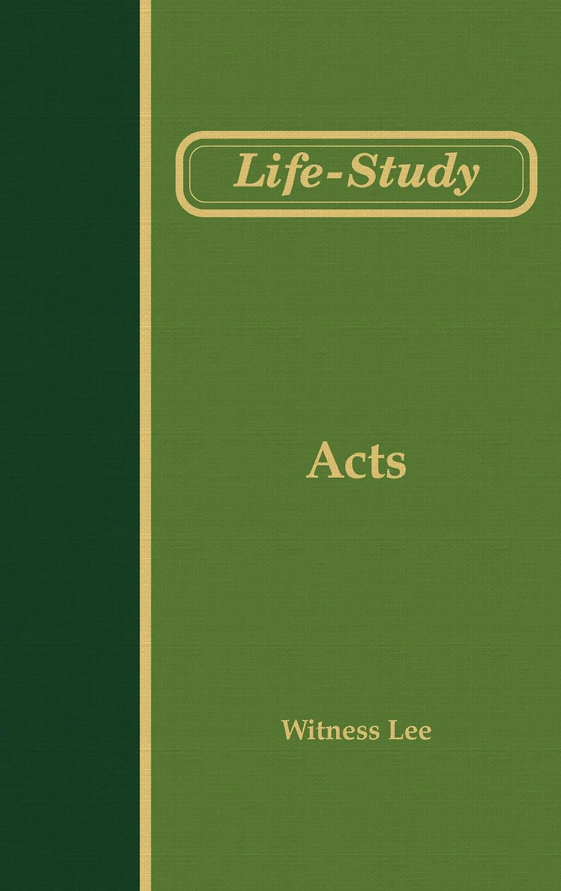 Life-study of Acts