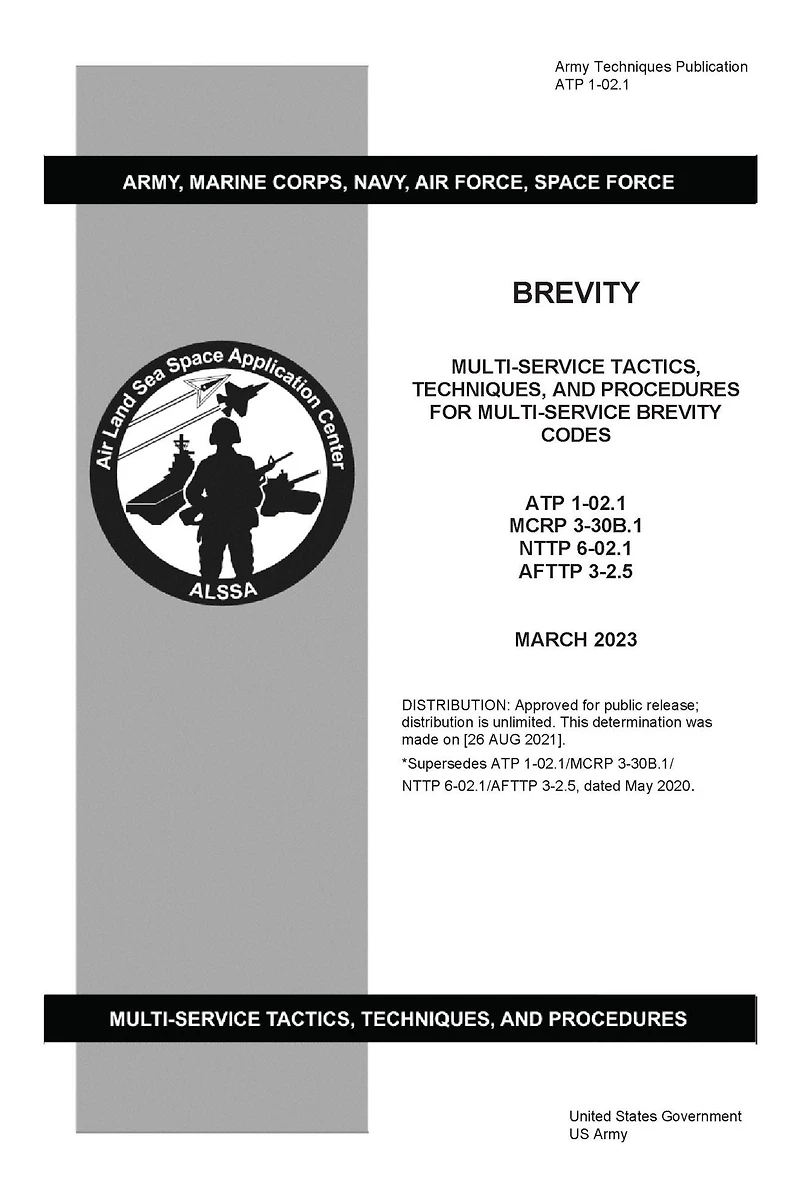 Army Techniques Publication ATP 1-02.1 Brevity March 2023