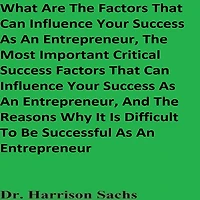What Are The Factors That Can Influence Your Success As An Entrepreneur, The Most Important Critical Success Factors That Can Influence Your Success As An Entrepreneur, And The Reasons Why It Is Difficult To Be Successful As An Entrepreneur