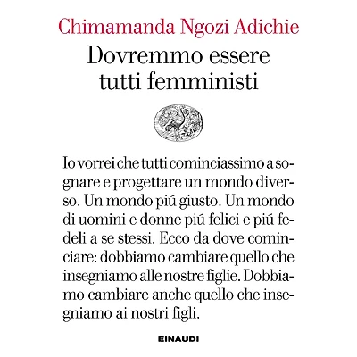 Dovremmo essere tutti femministi (We Should All Be Feminists)