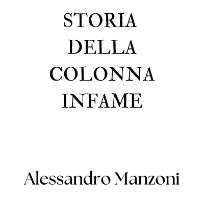 Storia della colonna infame