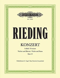 Concerto for Violin and Piano in B minor Op. 35: Easy Concerto in 1st Position