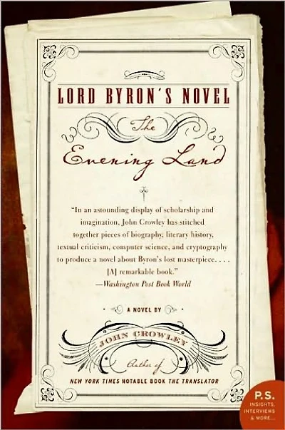 Lord Byron's Novel: The Evening Land