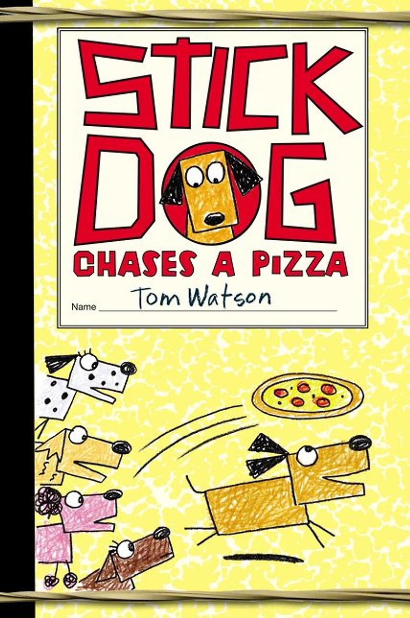 Stick Dog Chases a Pizza