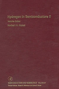 Hydrogen in Semiconductors II