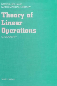 Theory of Linear Operations