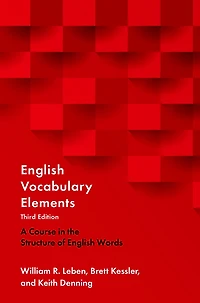 English Vocabulary Elements: A Course the Structure of Words