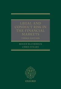 Legal and Conduct Risk in the Financial Markets