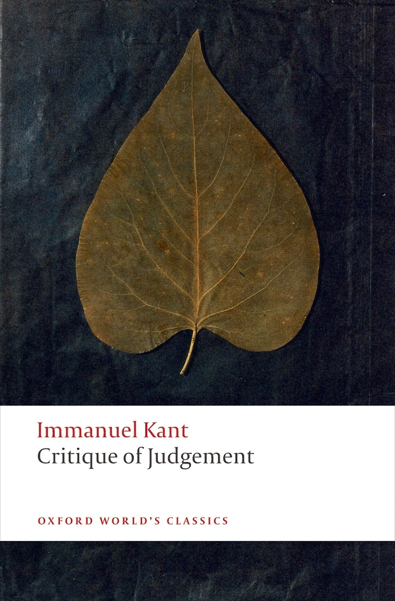 Critique of Judgement
