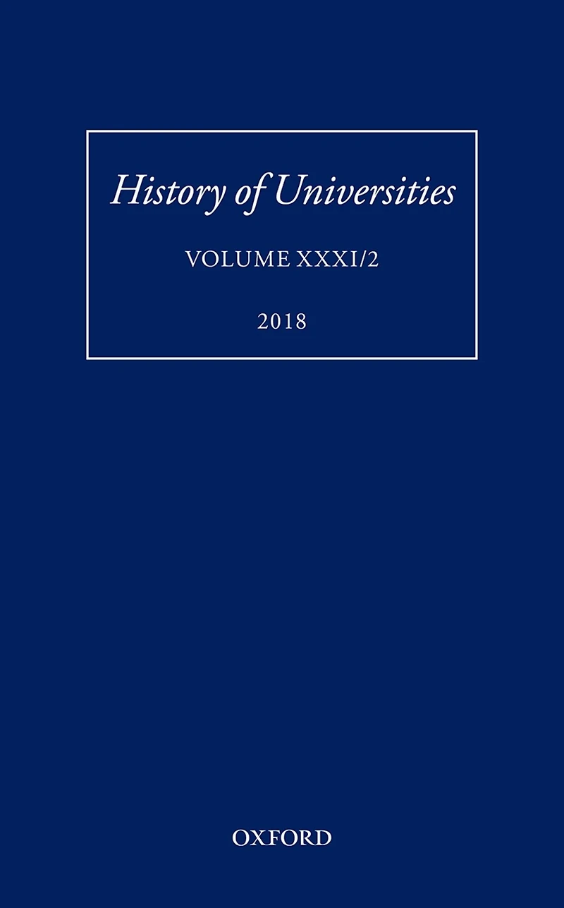 History of Universities: Volume XXXI / 2