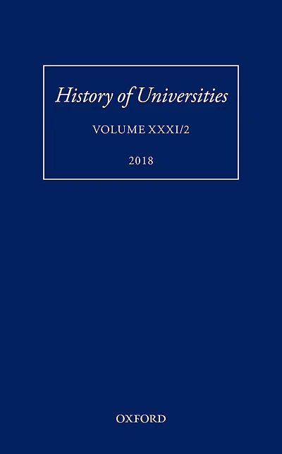 History of Universities: Volume XXXI / 2