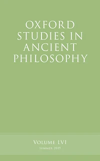 Oxford Studies Ancient Philosophy