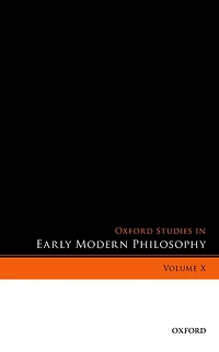 Oxford Studies Early Modern Philosophy
