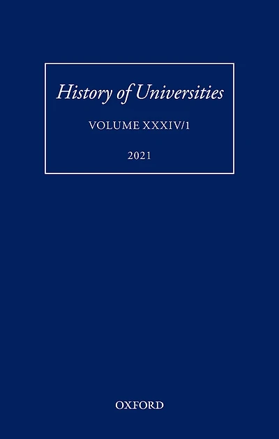 History of Universities: Volume XXXIV/1: A Global Research Education: Disciplines, Institutions, and Nations, 1840-1950