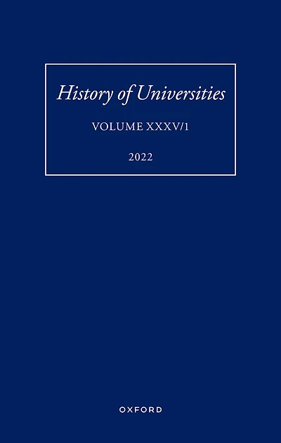 History of Universities XXXV / 1: The Unloved Century: Georgian Oxford Reassessed