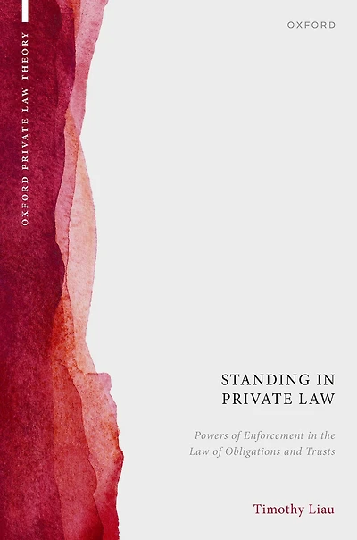 Standing Private Law: Powers of Enforcement the Law Obligations and Trusts