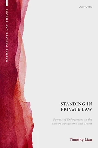 Standing Private Law: Powers of Enforcement the Law Obligations and Trusts