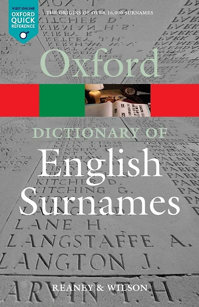 Dictionary of English Surnames OQR