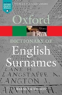 Dictionary of English Surnames OQR