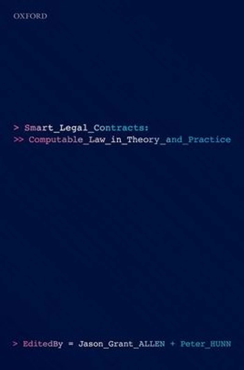 Smart Legal Contracts: Computable Law Theory and Practice