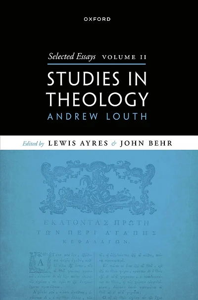 Selected Essays, Volume II: Studies Theology