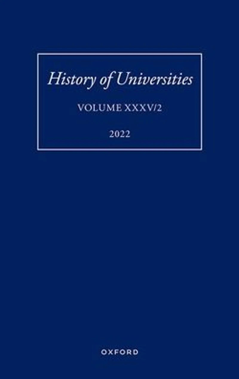 History of Universities: Volume XXXV / 2