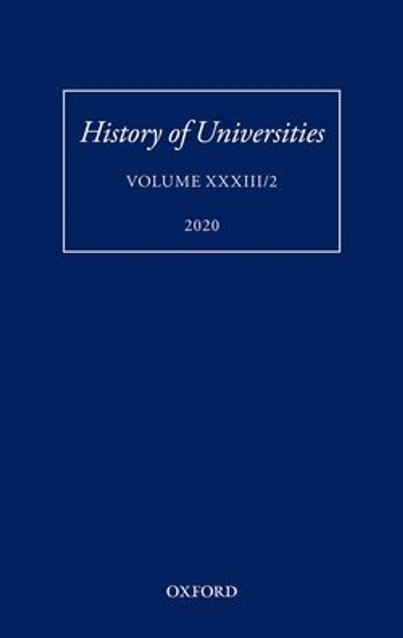 History of Universities Volume XXXIII/2
