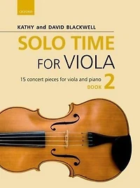 Solo Time for Viola Book 2: 15 concert pieces for viola and piano