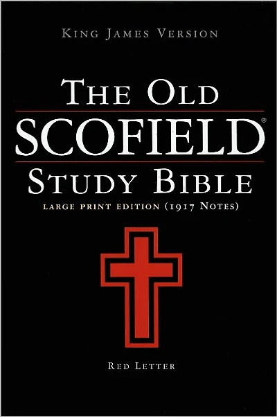 The Old Scofield® Study Bible, KJV, Large Print Edition (Black Genuine Leather)