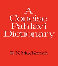 A Concise Pahlavi Dictionary