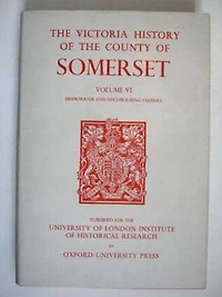 A History of the County of Somerset: Volume VI: Andersfield, Cannington, and North Petherton Hundreds (Bridgwater and Neighbouring Parishes)