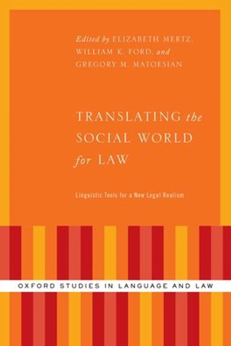 Translating the Social World for Law: Linguistic Tools a New Legal Realism