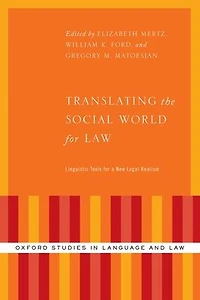 Translating the Social World for Law: Linguistic Tools a New Legal Realism