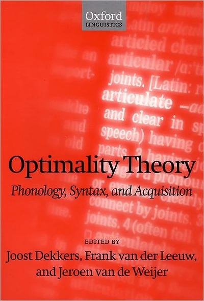 Optimality Theory: Phonology, Syntax, and Acquisition