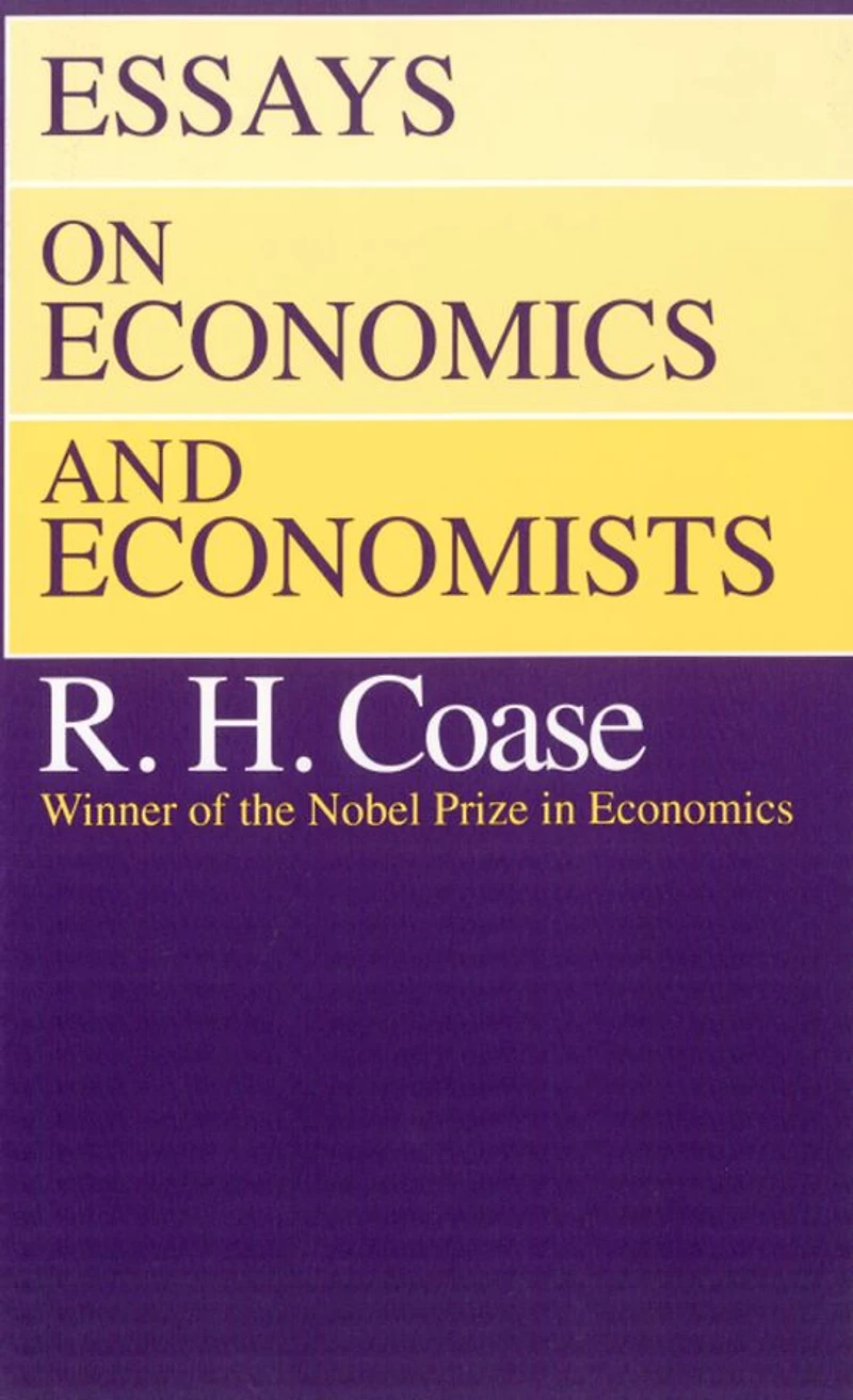 Essays on Economics and Economists