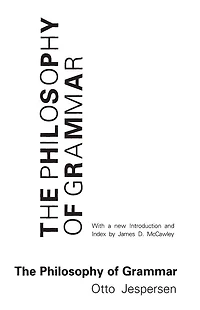 The Philosophy of Grammar