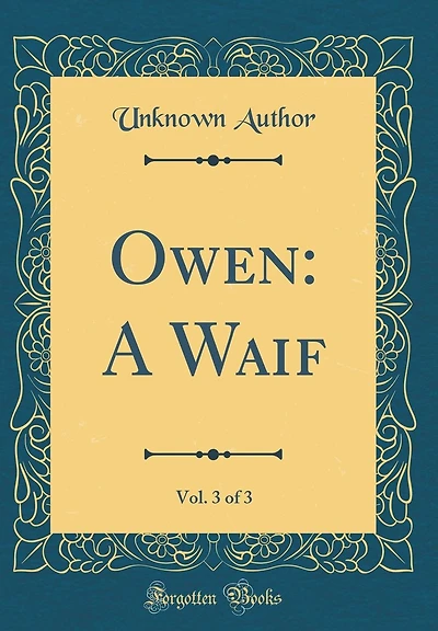 Owen: A Waif, Vol. 3 of 3 (Classic Reprint)