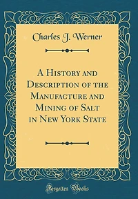 A History and Description of the Manufacture and Mining of Salt in New York State (Classic Reprint)