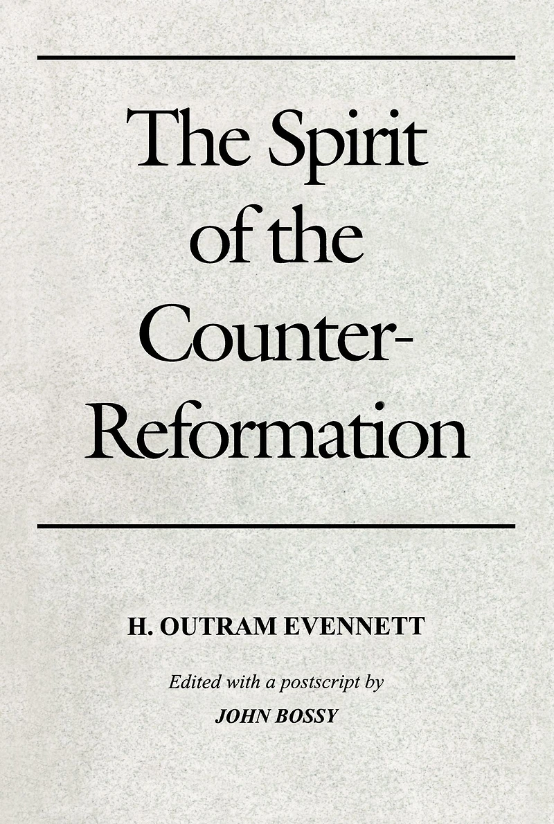 the Spirit of Counter-Reformation