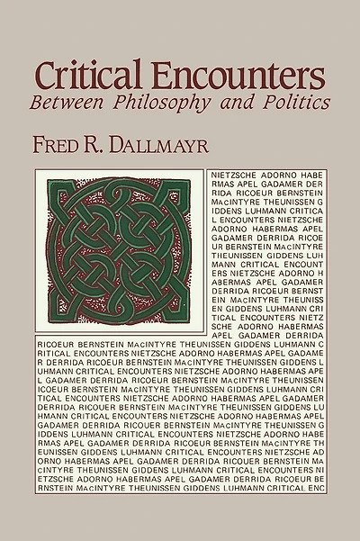 Critical Encounters: Between Philosophy and Politics
